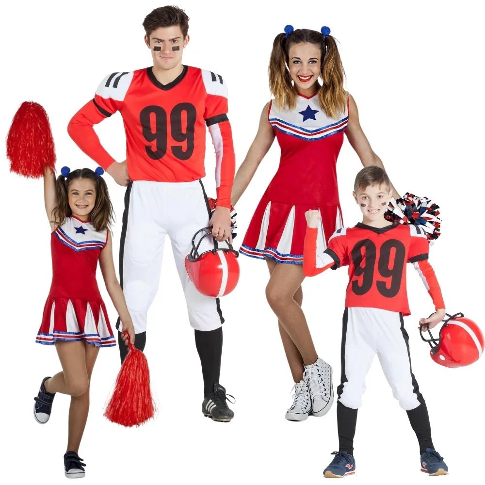 Disfraces para Grupo de Jugador de Fútbol Americano y Animadora Deportistas y Animadoras Disfraces Simon